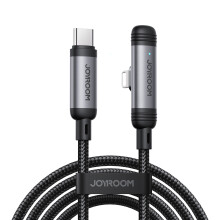 JOYROOM S-A56 1.2m Type-C to Lightning Cable 30W Fast Charging Right Angle Data Transfer Cord