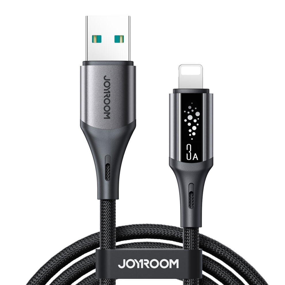 Joyroom S-A60 1.2M Usb-A To Lightning 3A Fast Charging Cable Data Transfer Cord 6914281911556