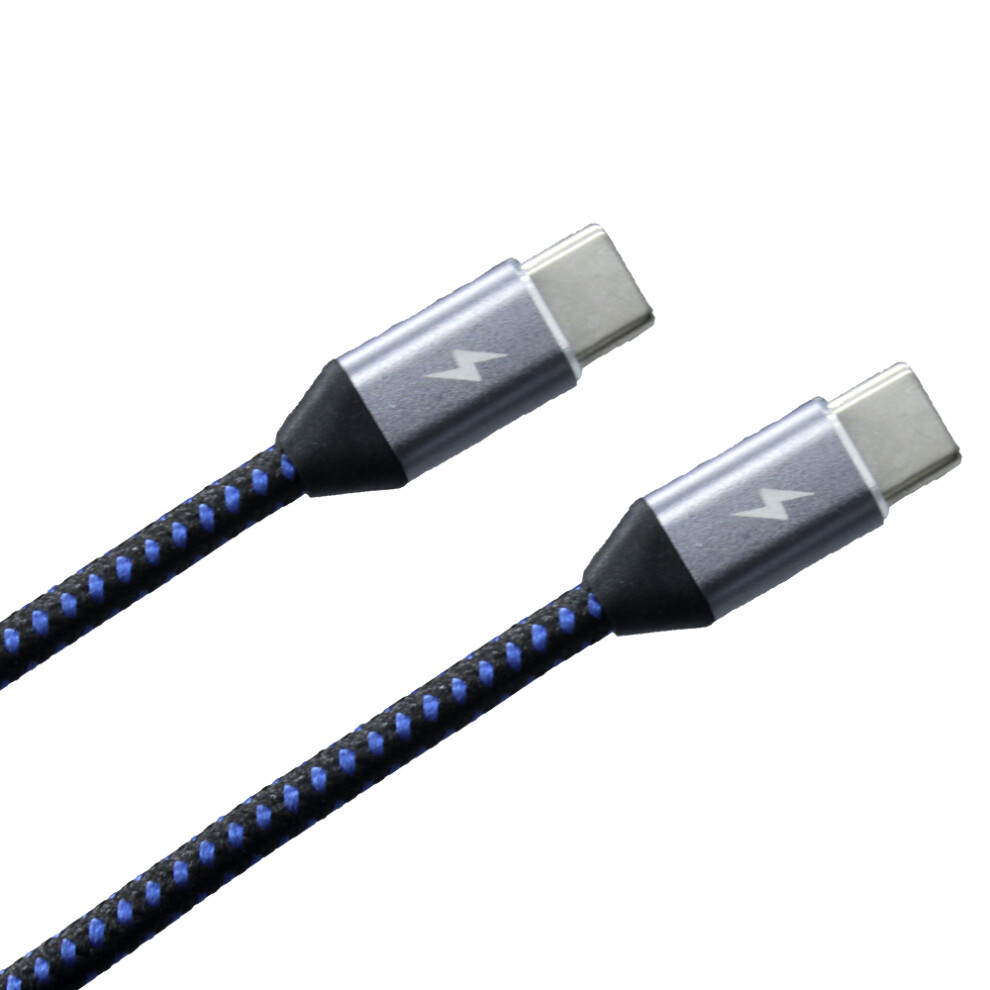 100Cm Usb C To Usb C Cable 10Gbps Data Sync Usb 3.1 Braided Charging Cord 6914283533350