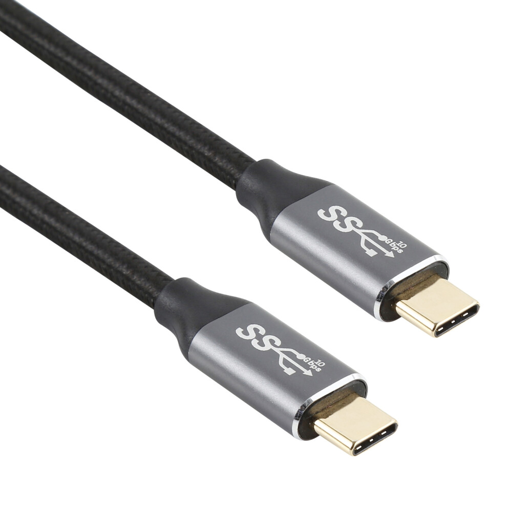 For Iphone 15 Series 0.5M Type-C To Type-C Cable Data Sync Charging Braided Cord 6914282802228