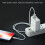 2m Lightning 8Pin USB Data Cable Charging Cable Cord for iPhone 7