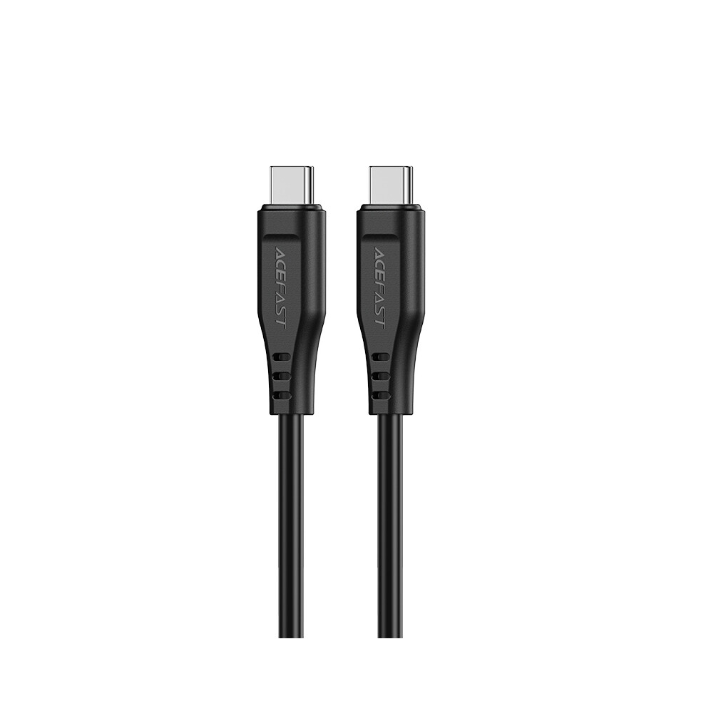 Acefast C3-03 For Iphone 15 Series 60W High Power Usb-C To Usb-C Tpe Charging Data Cable 1.2M - Black 6914287940642