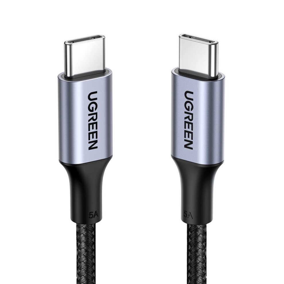 Ugreen 0.5M Pd 100W Fast Charging Cord For Macbook Huawei Matebook Google Chromebook Pixel Type C Data Cable 6914282202394