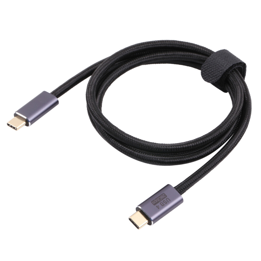 Usb C Data Cable 20Gbps Fast Transmission Cord 100W Pd Fast Charge 4K Video Output Nylon Braided Cord, 0.5M 6914289137729