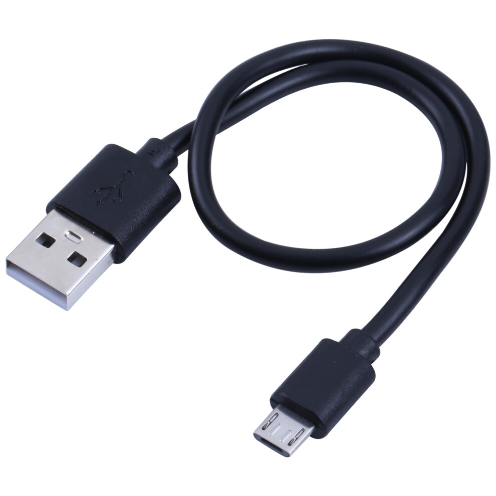 () 100Cm Universal Usb To Micro Usb Charging Cable For Android Mobile Phone Tablet Copper Core Tpe Wire (Not Support Data Transfer) - Black/White 6914283489145