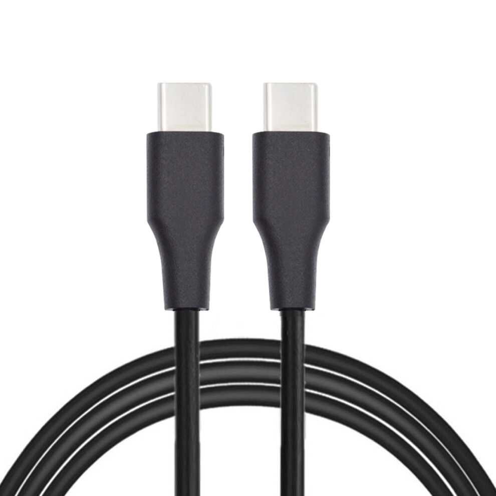 (Black) For Iphone 15 Series Uc-072-Bk-2.0M 65W Fast Charging Cable Type-C Male To Type-C Male Usb 2.0 Data Cord - Black 6914289966350