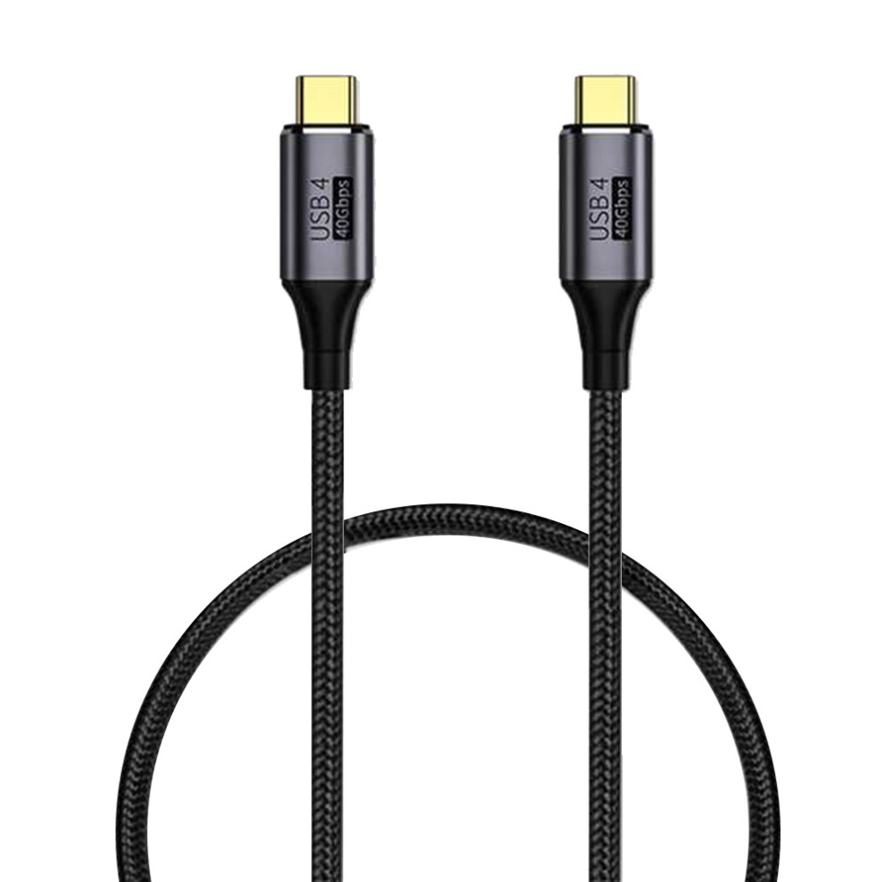 0.8M 40Gbps Usb 4.0 Thunderbolt 3 Type C Data Cord 8K@60Hz Pd 100W Fast Charging Cable 6914287839786