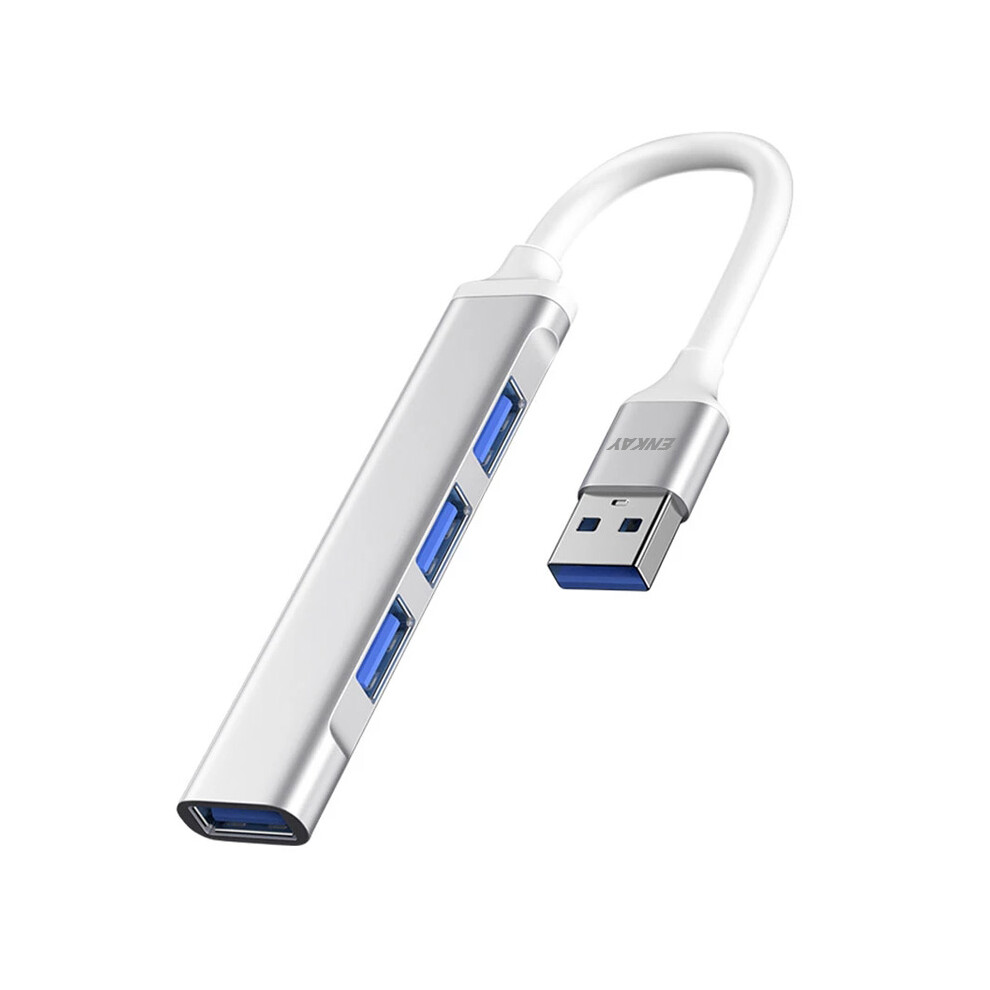 Enkay Hat Prince Enk-At114 Multi-Port Hub Adapter 4 In 1 Usb3.0 Extender Usb Docking Station With Usb3.0 + 3 Usb2.0 6914280515397