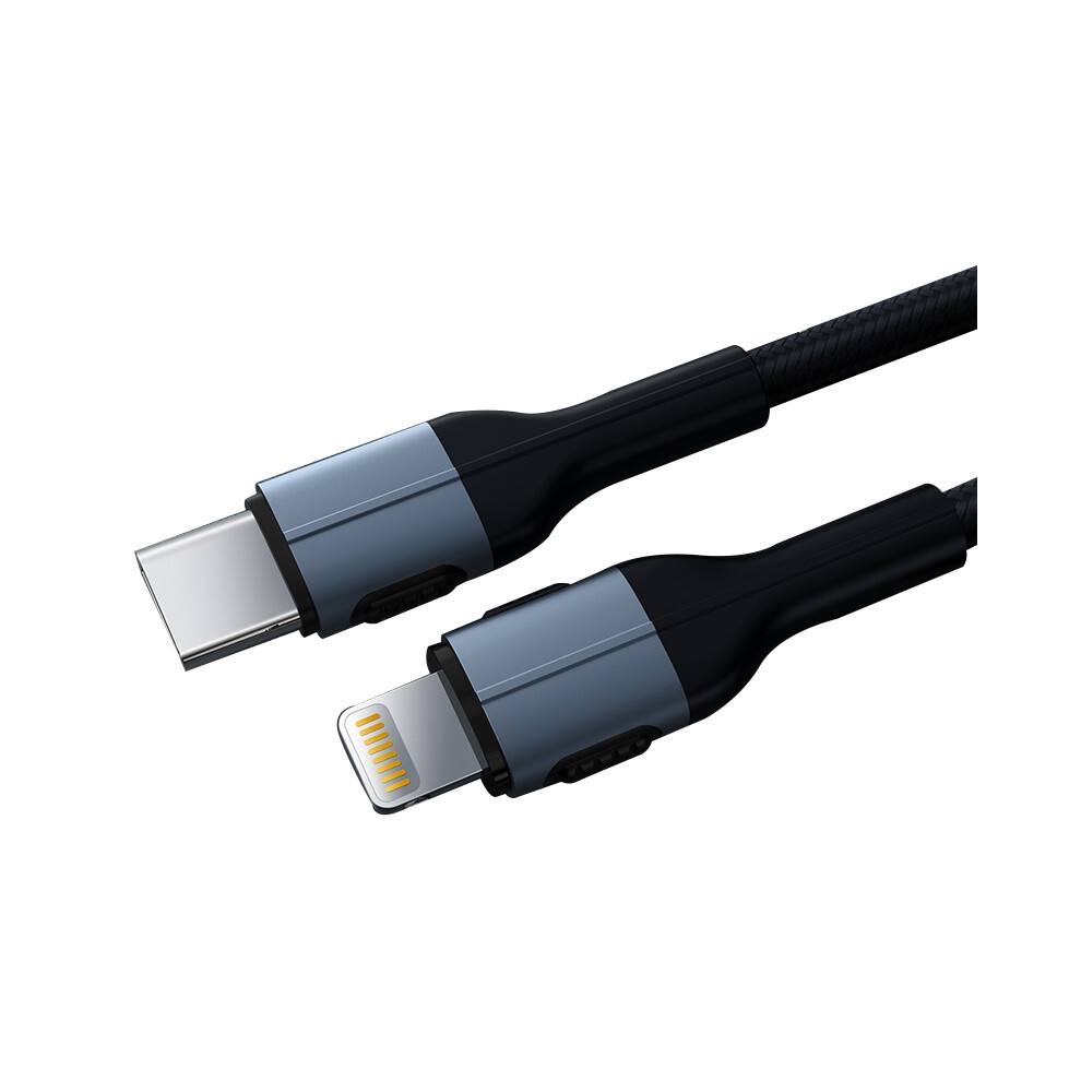 () Xundd For Iphone 15 Series 1M Type-C To Lightning Data Cable Pd 20W Mobile Phone Fast Charging Wire - Black/Blue 6914282125167