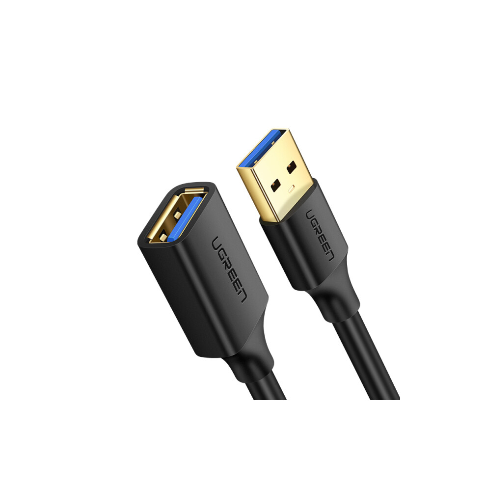 Ugreen 30126 1.5M Usb 3.0 Extension Adapter Cord Usb Male To Female Cable Data Transfer For Webcam Usb Keyboard Mouse Flash Drive 6914281504284