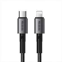 MCDODO CA-2850 MDD 1.2m PD 36W Lightning Charging Cable for iPhone, iPad Lightning to Type-C Data Cord (Black)