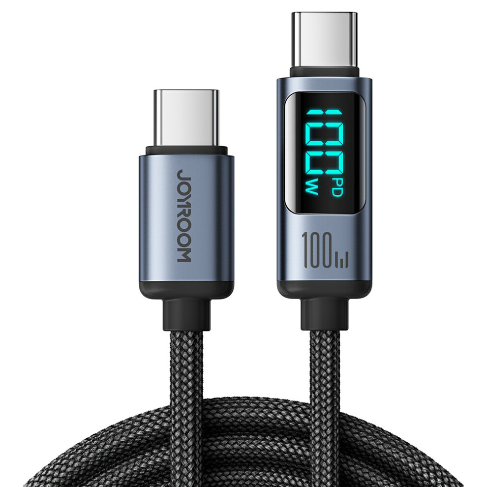 Joyroom S-Cc100a16 1.2M Prism Series For Iphone 16-15 Series Type-C To Type-C Digital Display Fast Charging Data Cable 6914287490628