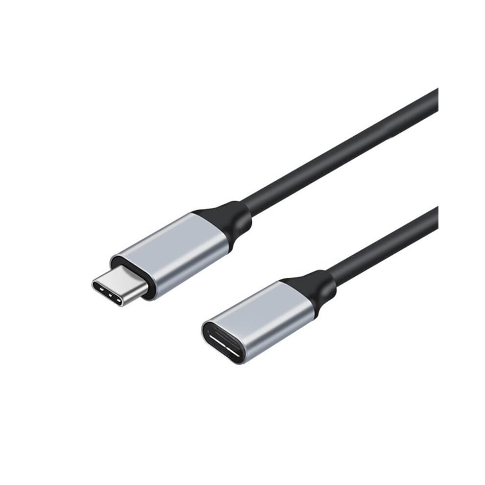 Usb 3.1 Type C Cable Extension Cable 3A Pd 60W Male To Female Fast Charging 4K 60Hz Video Transmission Cable Cord, 0.5M 6914285234033