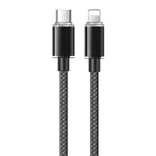 MCDODO CA-366 MDD 1.2m Type-C to Lightning Cable 480Mbps Data Transfer Cord 36W Fast Charging for Laptop, Cell Phone - Black