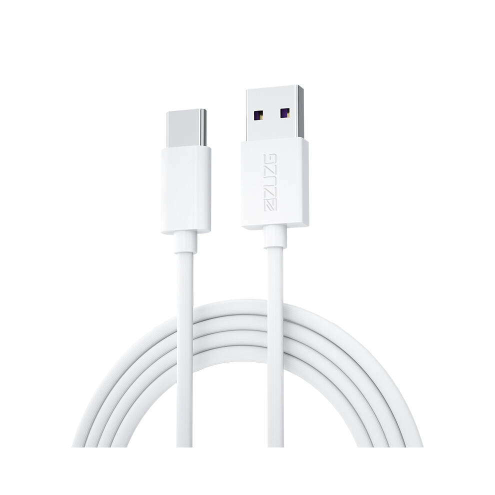 Zuzg 1M Type-C Charging Cable Pvc Fast Charging Cord Usb To Type-C Data Cable 6914288357890