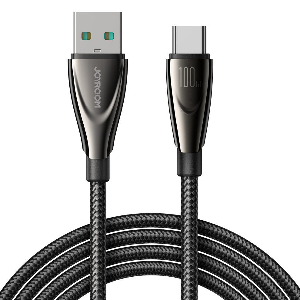 Joyroom Sa31-Ac6 Pioneer Series 1.2M Pd 30W Usb-A To Type-C Charging Cord Nylon Braided Fast Charging Data Cable 6914286340894