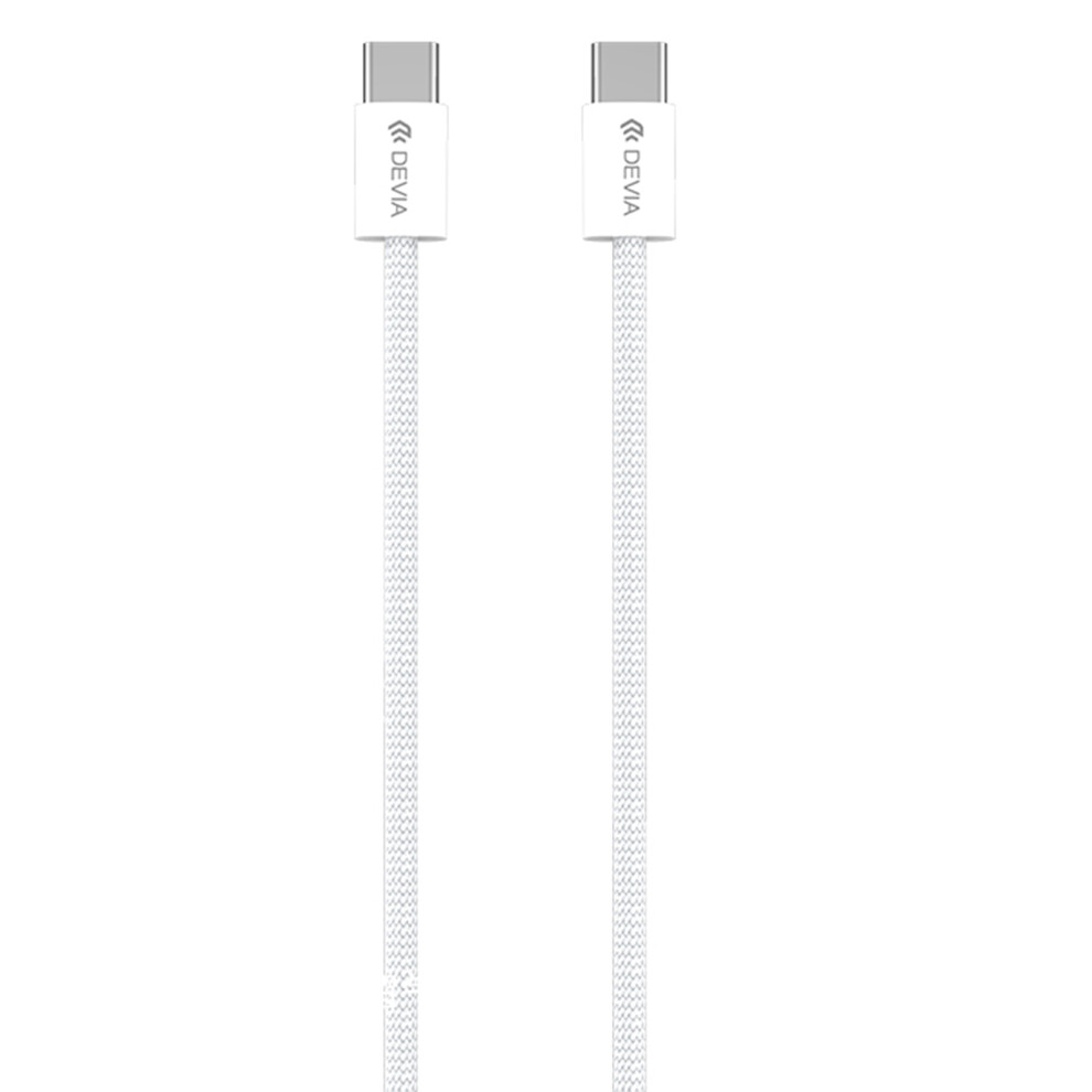 Devia Smart Series Ec325 1M Type-C To Type-C Pd 60W Data Cable Fast Charging Woven Cord 6914282062394