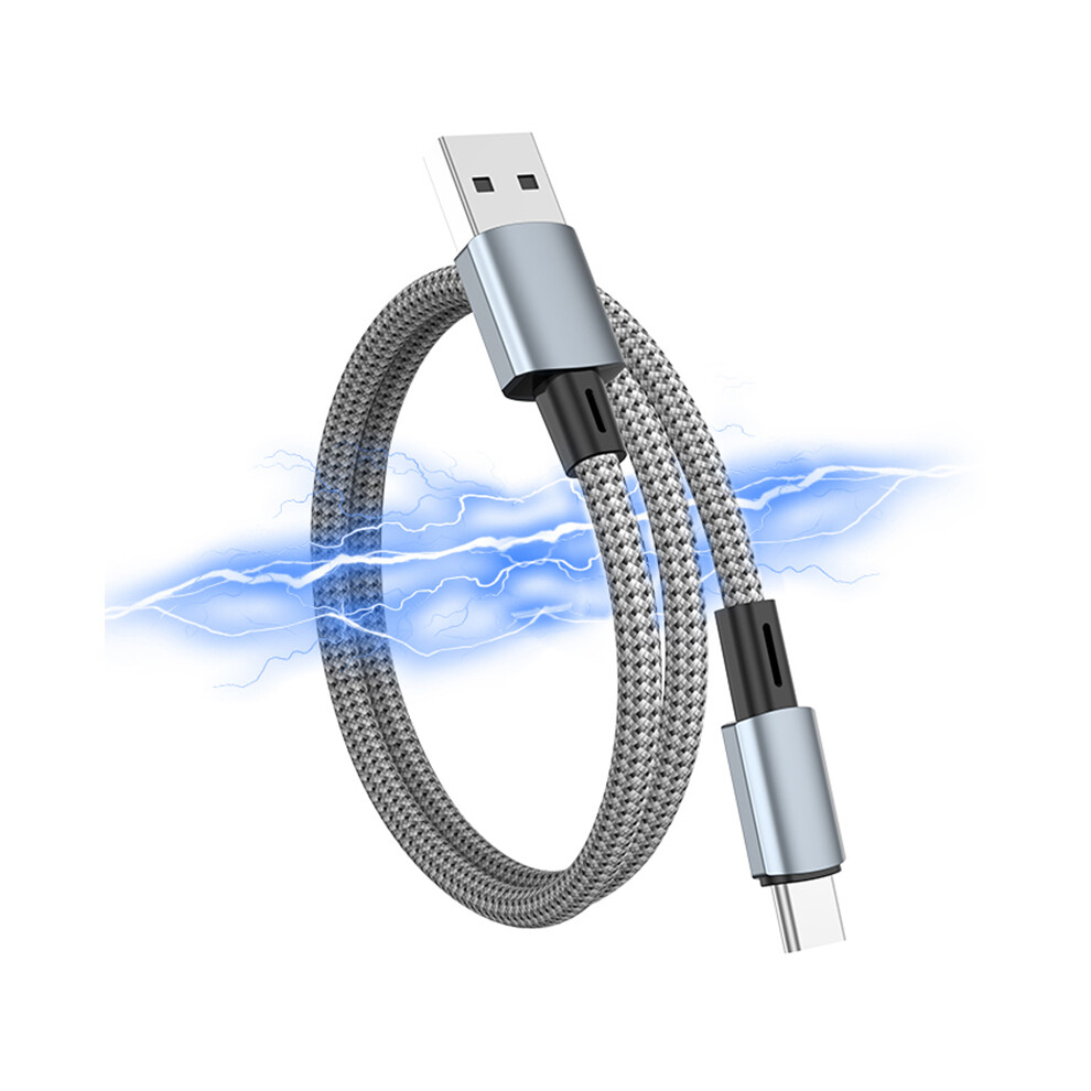 1.5M Usb-A To Type-C 480Mbps Magnetic Data Cable 18W Mobile Phone Charging Cord 6914285465727