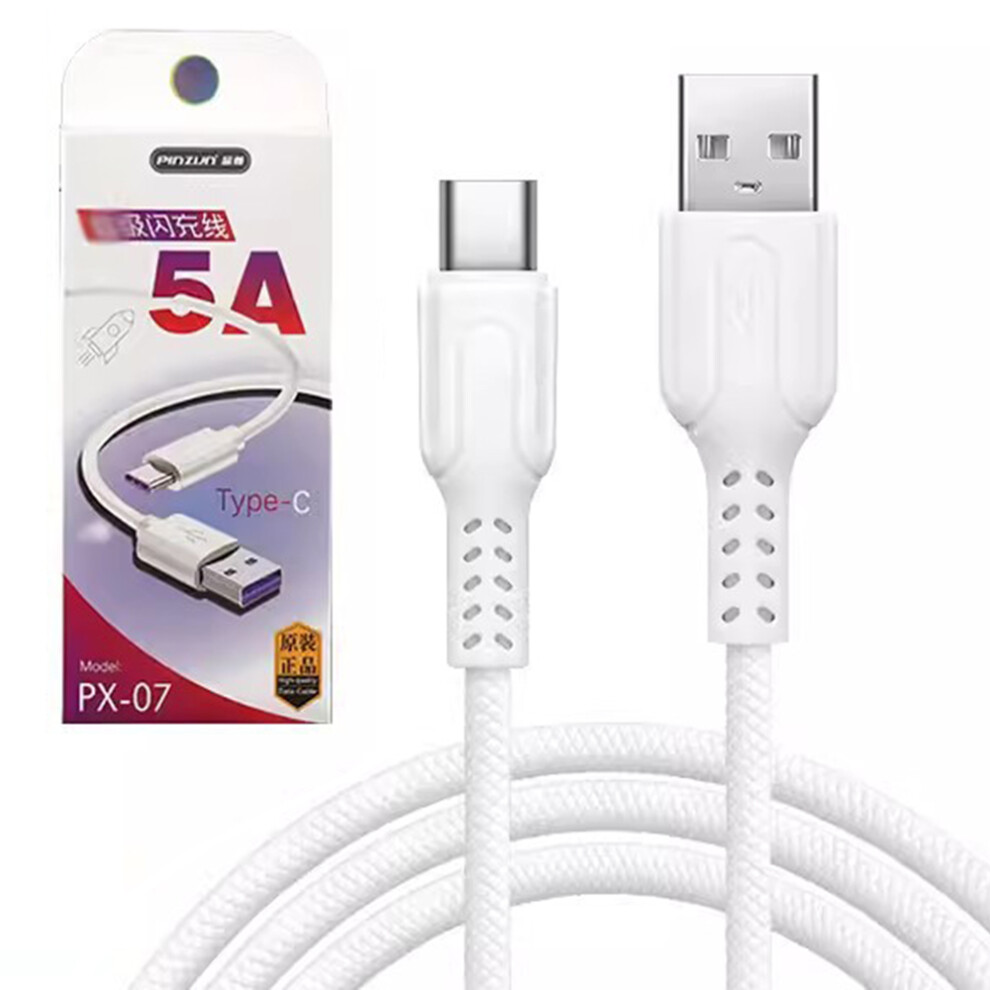 (Type-C) Pinzun 1M Usb To Micro Type-C Charging Wire 5A Fast Charger Cable For Smartphone Tablet - Micro 6914286941374