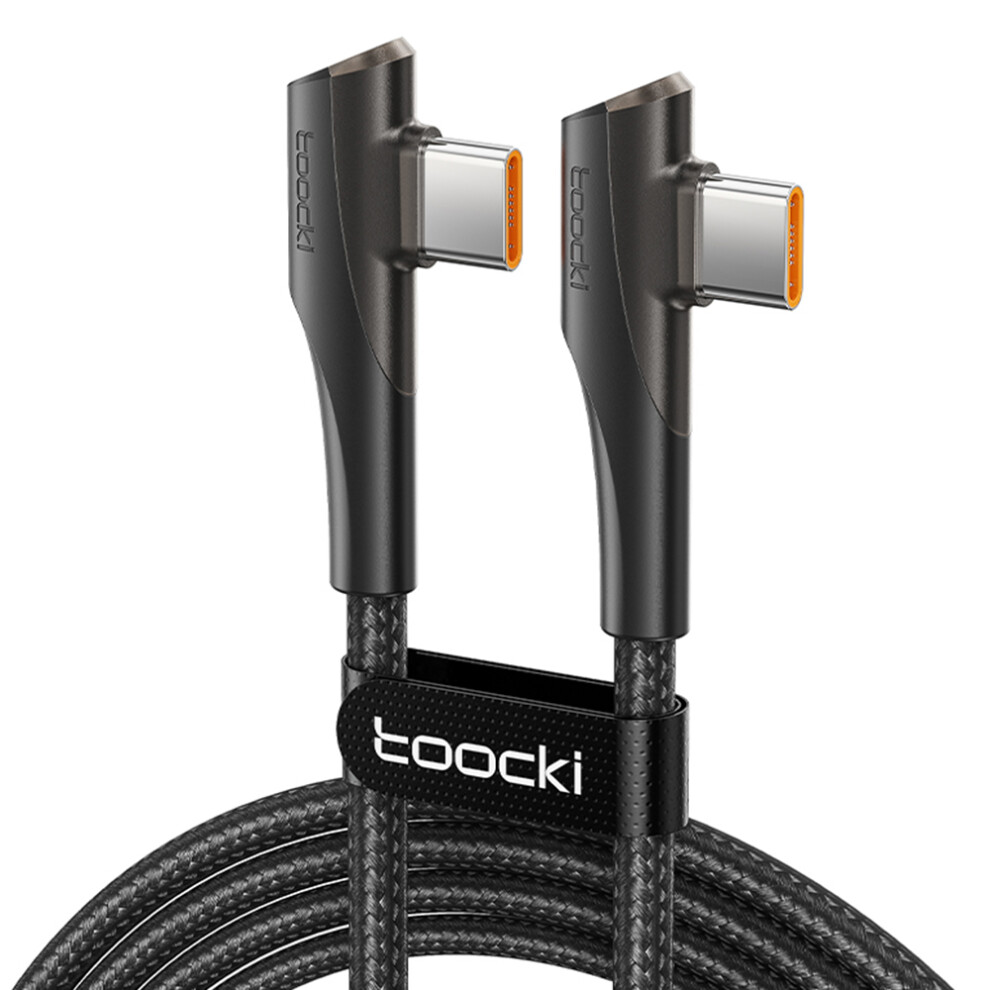Toocki Tq-X15c2 2M Angled Design Usb-C To Usb-C Cable 100W Fast Charging Data Cord 6914289786798