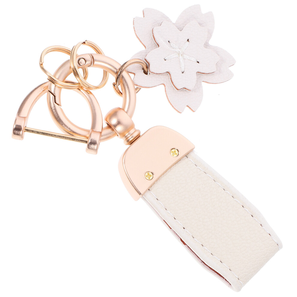 Leren Sleutelhanger En Dames Kettingring-image