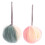 2Pcs Assorted Color Bath Scrubbers Pe Foam Shower Poufs 1