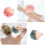 2Pcs Assorted Color Bath Scrubbers Pe Foam Shower Poufs 9