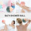2Pcs Assorted Color Bath Scrubbers Pe Foam Shower Poufs 11