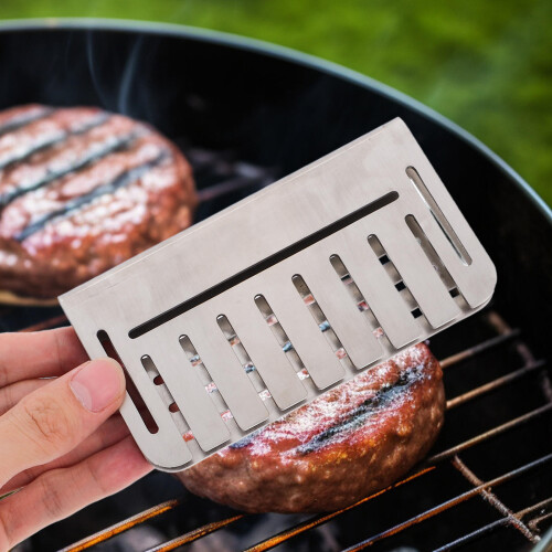 Türklappe Fetten Grillgitter Silver Rostfreier Stahl 2
