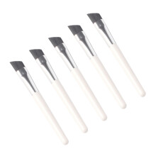 5St Witte Eyebrow Combs Compact Cosmetic Supplies Voor Thuis En Salon