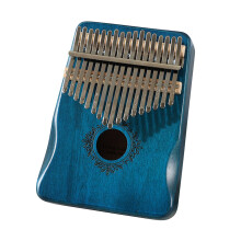 Kalimba Daumenklavier 17 Tasten, Tragbare Marimba Finger Piano Geschenke für Anfänger