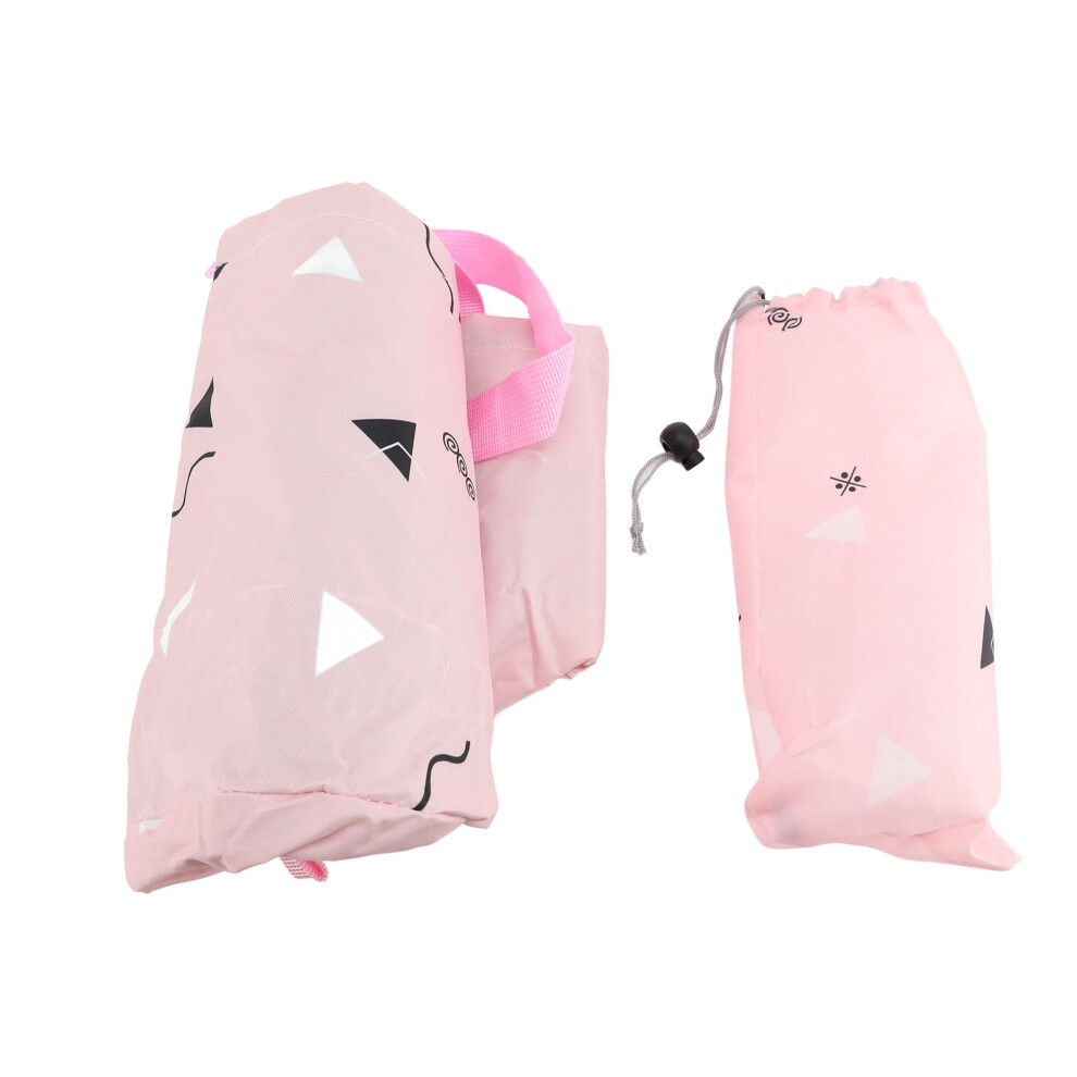 Pink Foldable Foot Soaking Bag Portable Foot Spa Tub