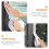 4Rollen Flexibele Isolatietape Voor - En Deurafdichting Wit 7
