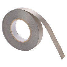 Einseitiges leitfähiges Gewebeband 25 mm x 50 m gegen Abrieb