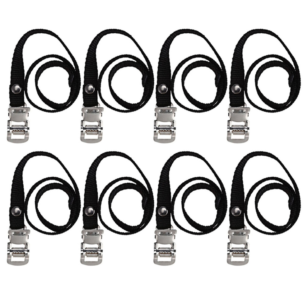 8 Pedaalriemen Fitness Vast Touw Nylon Universeel-image