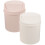 2Pcs Cute Trash Can for Bedroom Table Waste Bin ABS Assorted Colors 7