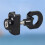 Lock Chain Bicycle Adjuster Tool Chain Regulator 3.5*1.8cm Black 9