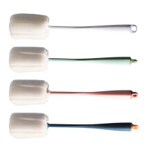4Pcs Long Handle Sponge Bottle Brush Baby Bottle Cup Cleaner Durable