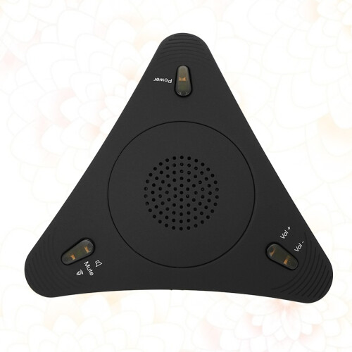 1Computer Game Microphone Echo Reducer Met Helder Geluid Zwart