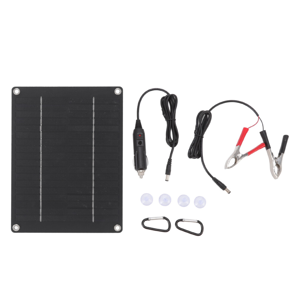 Solar Panel 10W Portable Compact Thin Waterproof 8140816572352
