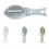 2Pcs Fish Scale Sky-Blue Rust-Resistant Kitchen Tool 9