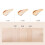 Flüssiger Abdeckstift Foundation 1031‑2 Light Beige Ölkontrolle 30ml 3