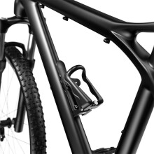 Fahrrad-Flaschenhalter 16,3x14x6 cm, 360 drehbar, Schwarz