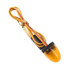 13x17mm LED RC Auto Polizei Licht Fernsteuerung Gelb 1:10