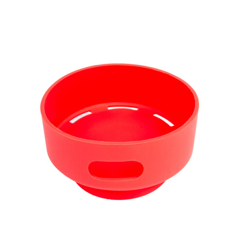 Étui Silicone Rouge Pour 2 Avec Base Ventouse