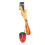 1/10 RC Auto LED Warnleuchte mit 5 Modi 10x15mm Rot Hochsimulation 10