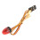 1/10 RC Auto LED Warnleuchte mit 5 Modi 10x15mm Rot Hochsimulation 13