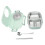 1450ml Bento Lunch Box Stainless Steel Compartment 3