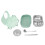 1450ml Bento Lunch Box Stainless Steel Compartment 1