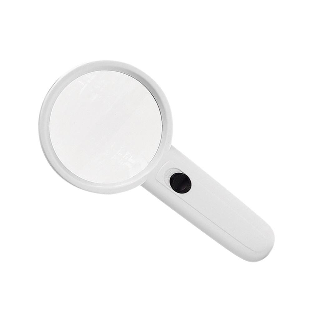 Artibetter 3 X Handheld Reading Magnifying Glass Portable Lighted Magnifier Led
